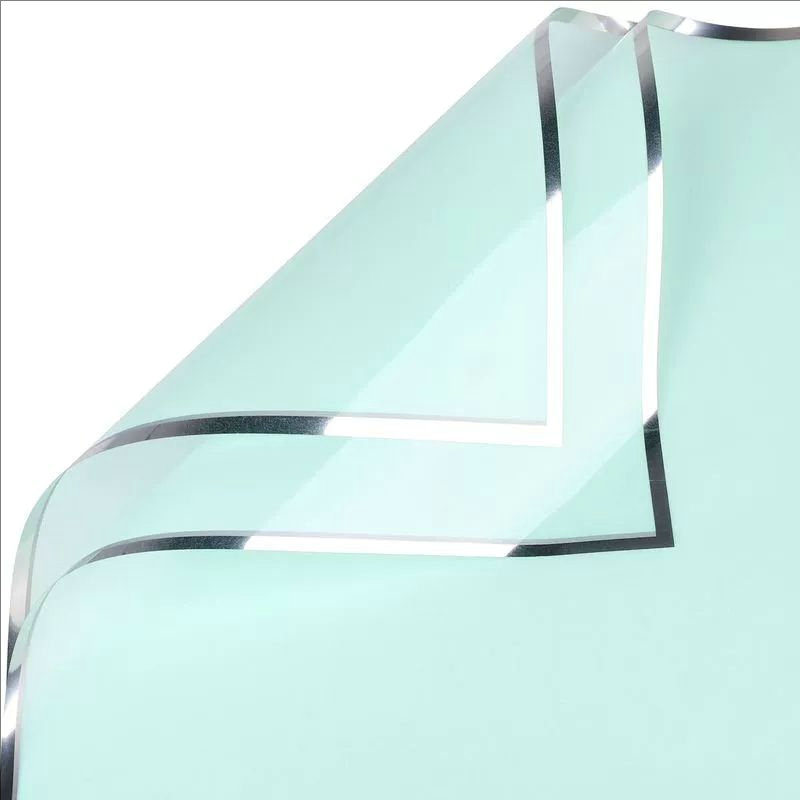 Silver ion water-glossy film flower wrapping paper