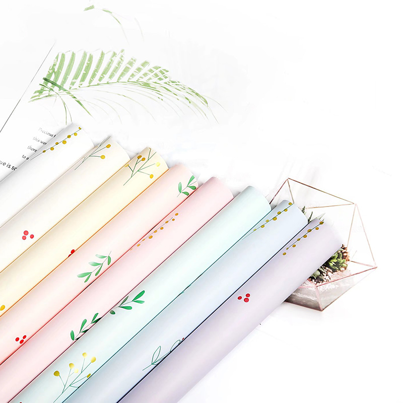 Anti-fog at moisture-proof plastic flower bouquet packaging film