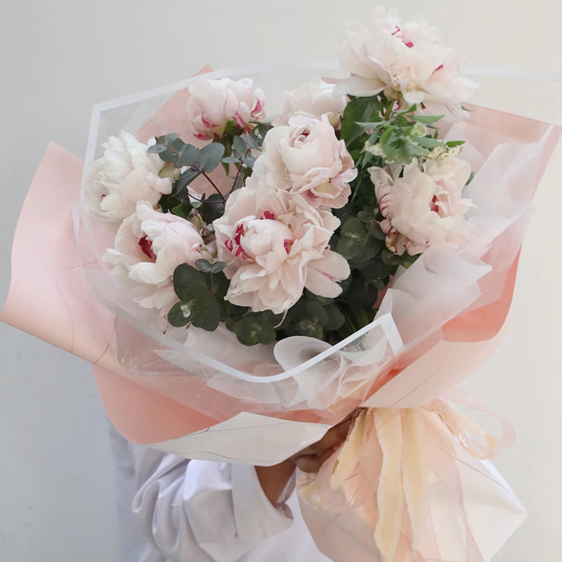 Makapal na opaque na plastic na bulaklak na papel