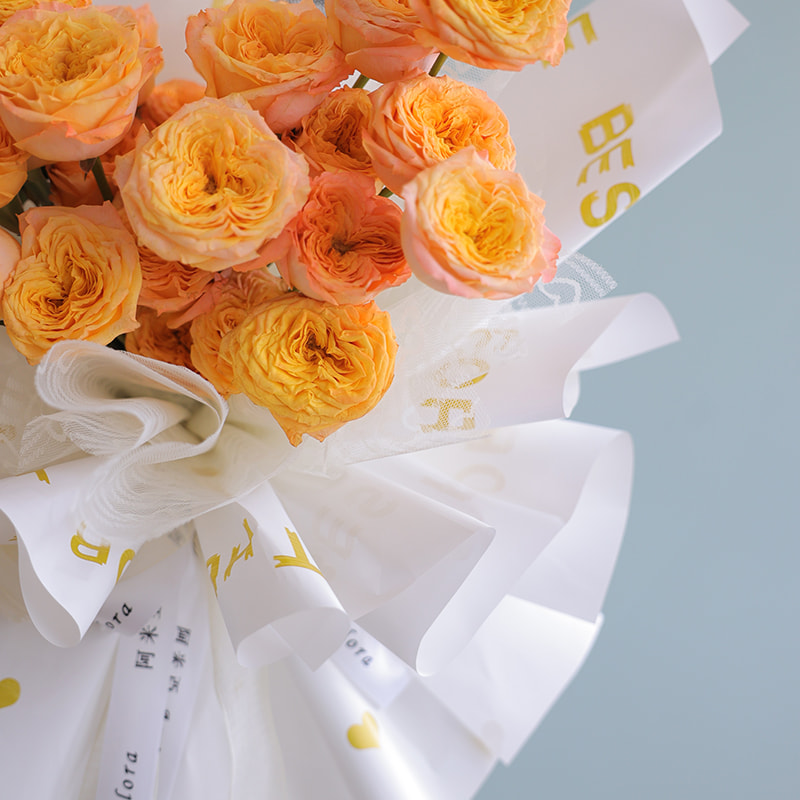 Translucent waterproof bouquet wrapping paper