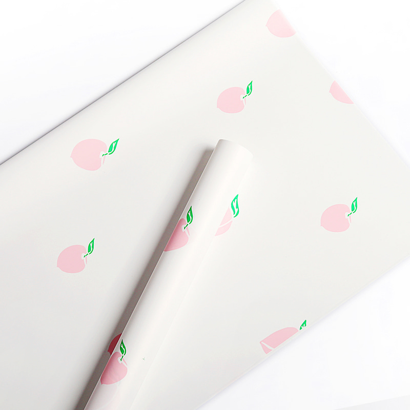 Simple fruit pattern bouquet wrapping paper