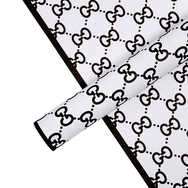 Naka-istilong G-Flower Wrapping Paper