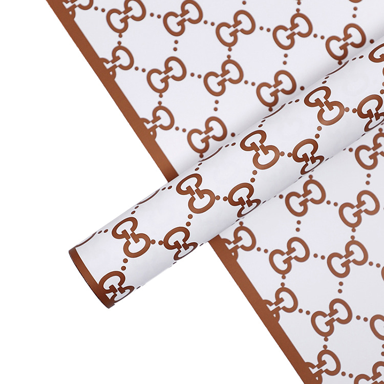 Naka-istilong G-Flower Wrapping Paper