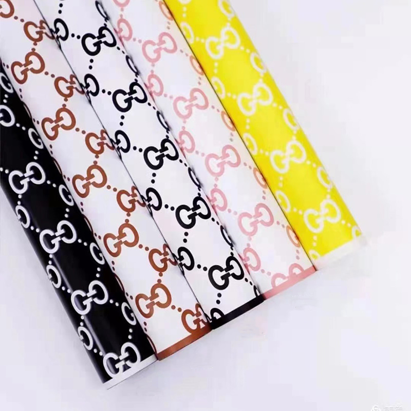 Naka-istilong G-Flower Wrapping Paper