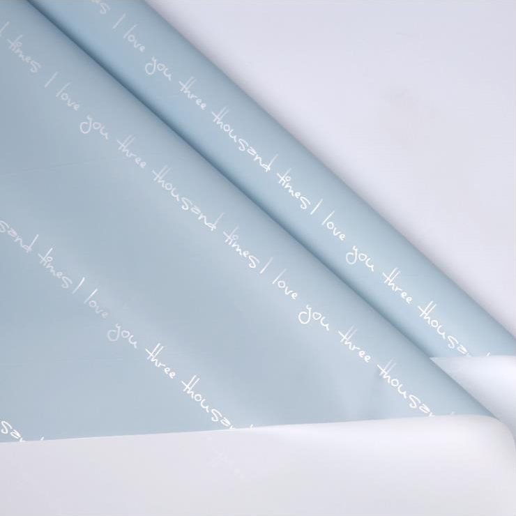 Naka-print na Romantic Bouquet Wrapping Paper