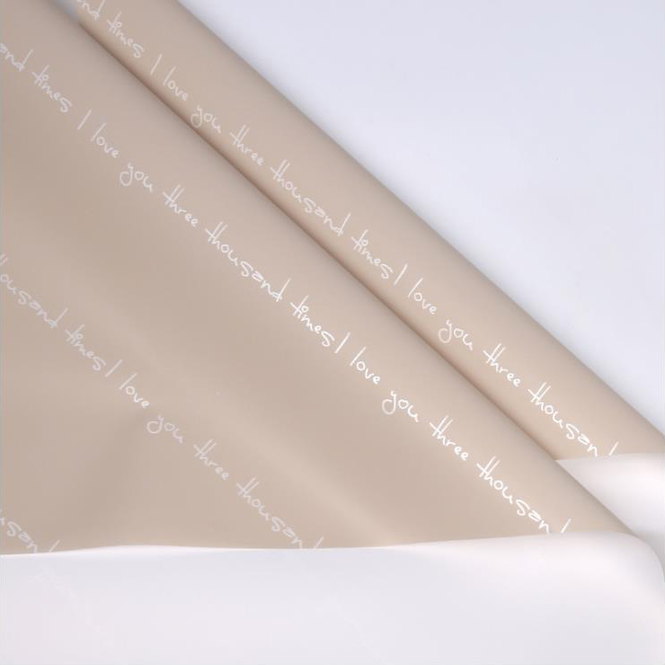 Naka-print na Romantic Bouquet Wrapping Paper