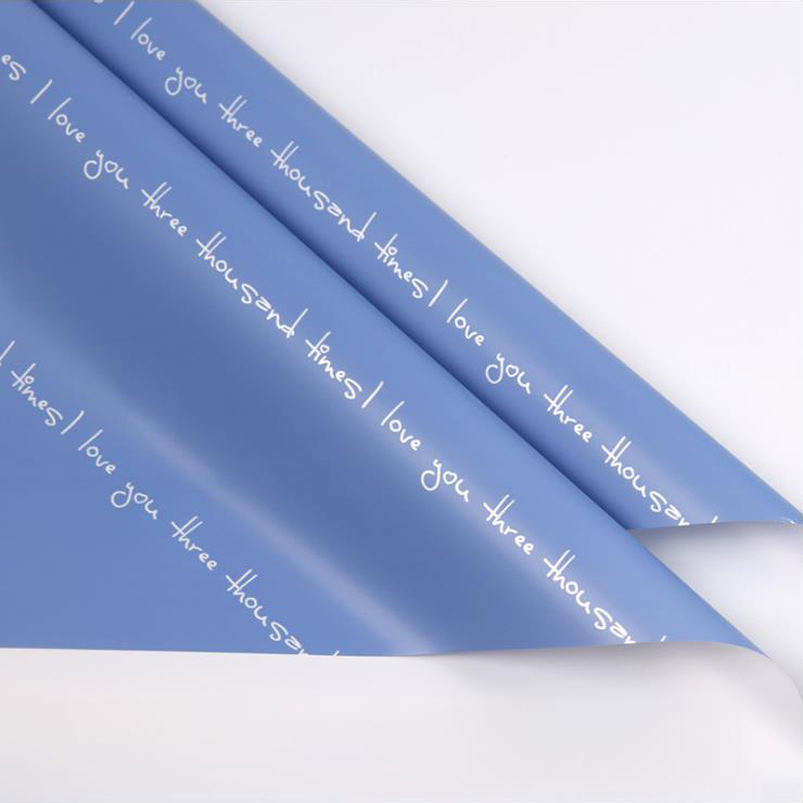 Naka-print na Romantic Bouquet Wrapping Paper
