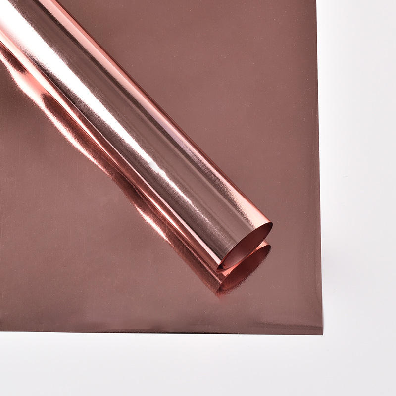 Double-Sided Shimmering Metallic Film Bouquet Wrapping Paper