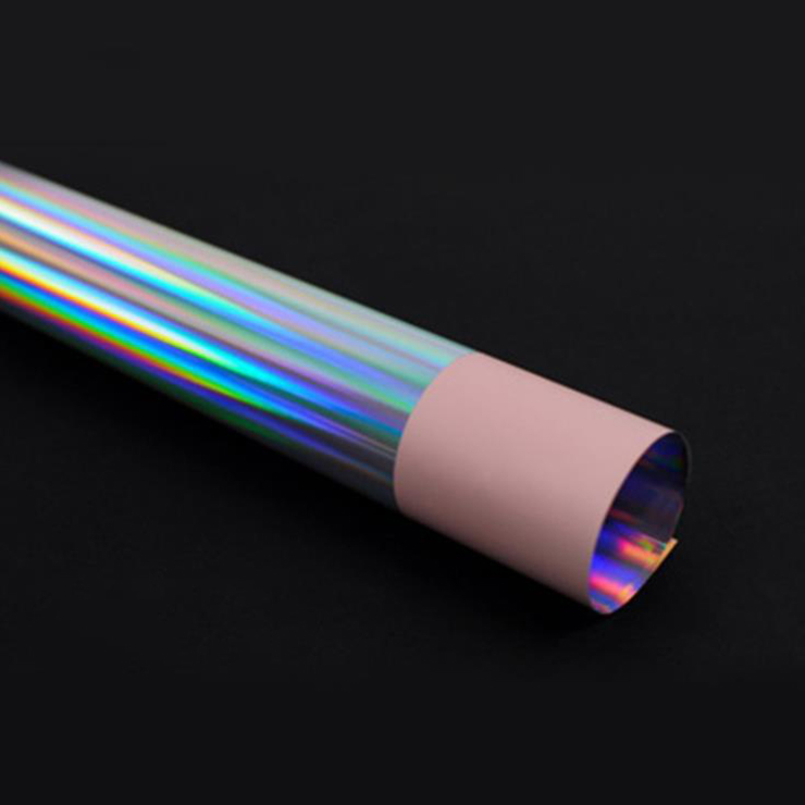 Heavy Metal Light Shadow Bouquet Wrapping Paper
