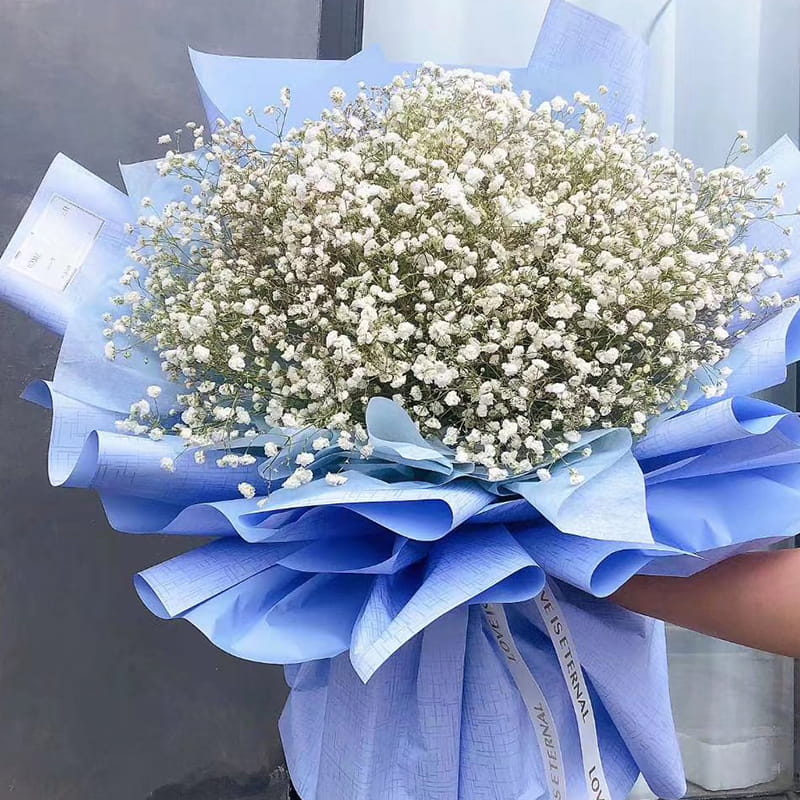 Simple Textured Bouquet Wrapping Paper