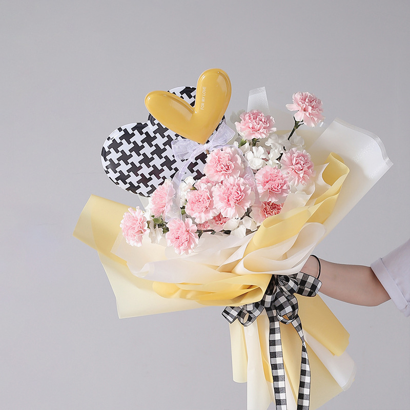 Ice Mist Gradient Film Bouquet Wrapping Paper